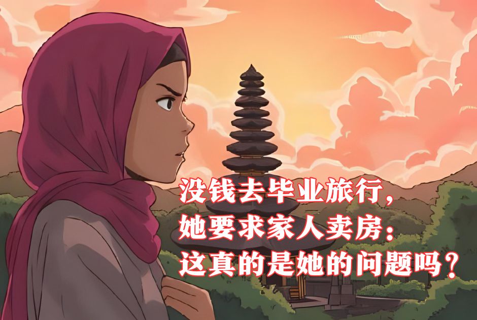 没钱去毕业旅行，她要求家人卖房：这真的是她的问题吗？