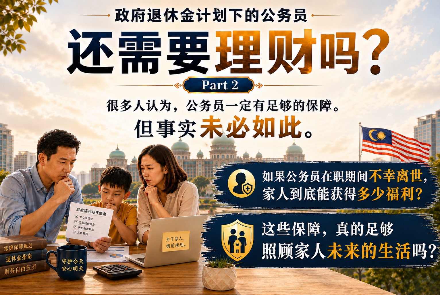 政府退休金计划下的公务员还需要理财吗？（Part 2）